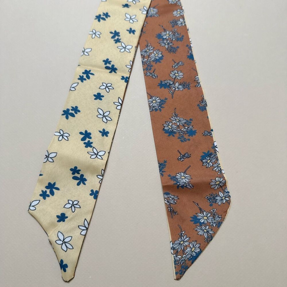 Floral scarf #1836 - Picture 2 of 4